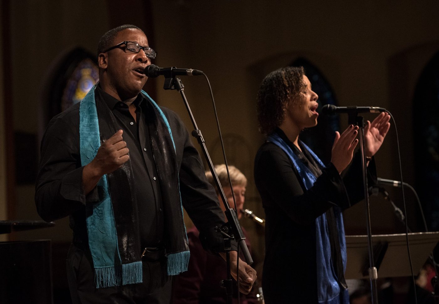 Timothy Fuller and Syllona Kanu - Choir Soloists Christmas 2020